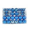 Colorful Christmas Ball Ornament 100pcs/box Hanging Christmas Ball Pendant Ornament Christmas Baubles Balls