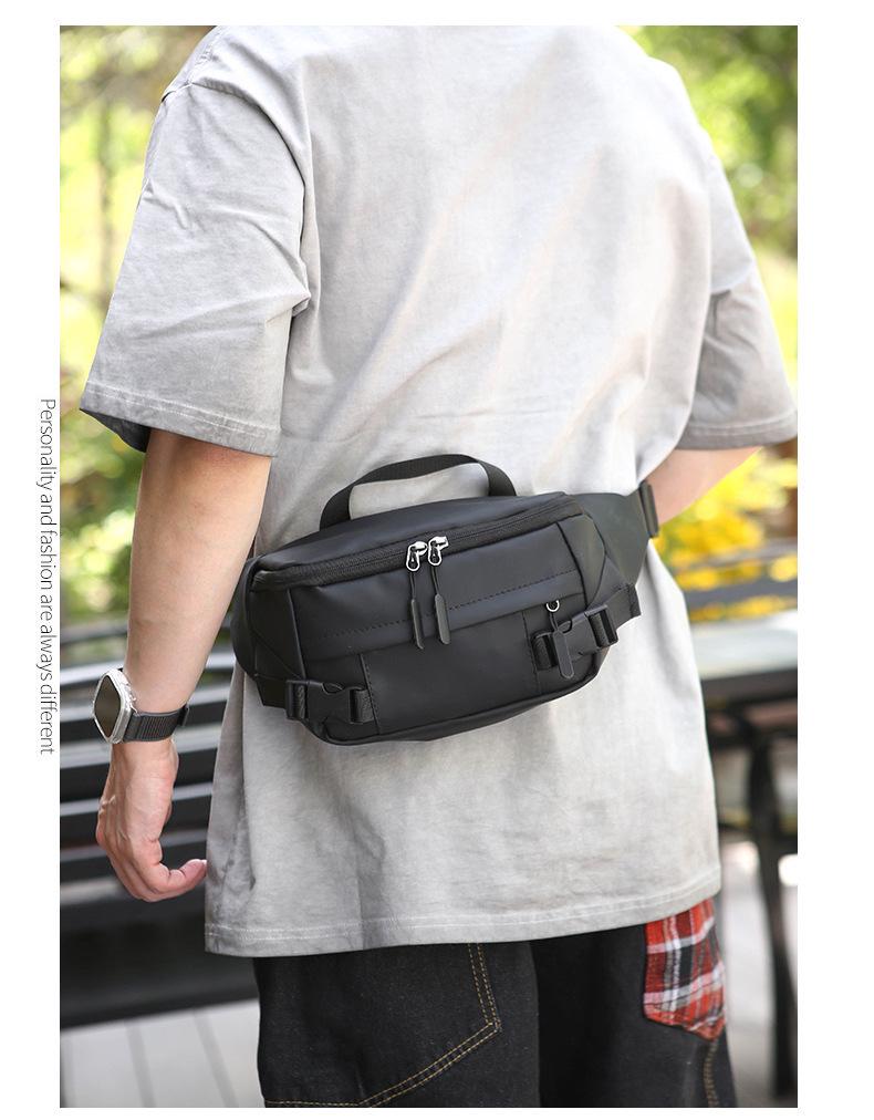 Men's Trendy Waterproof Crossbody & Waist Bag - Functional, Versatile Workwear & Sports Shoulder Bag