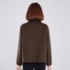 Cappotto Corto Double-Faced 100% Lana da Donna Fengmao