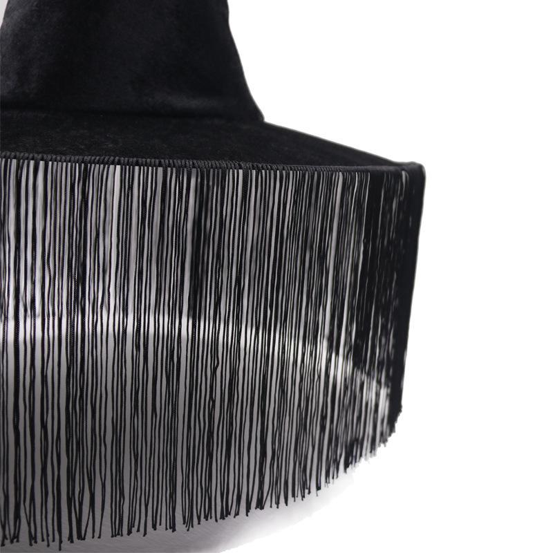 Adult Tassel Witch Hat for Halloween & Performances
