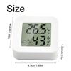Thermometer humidity meter indoor mini LCD display time temperature for indoor