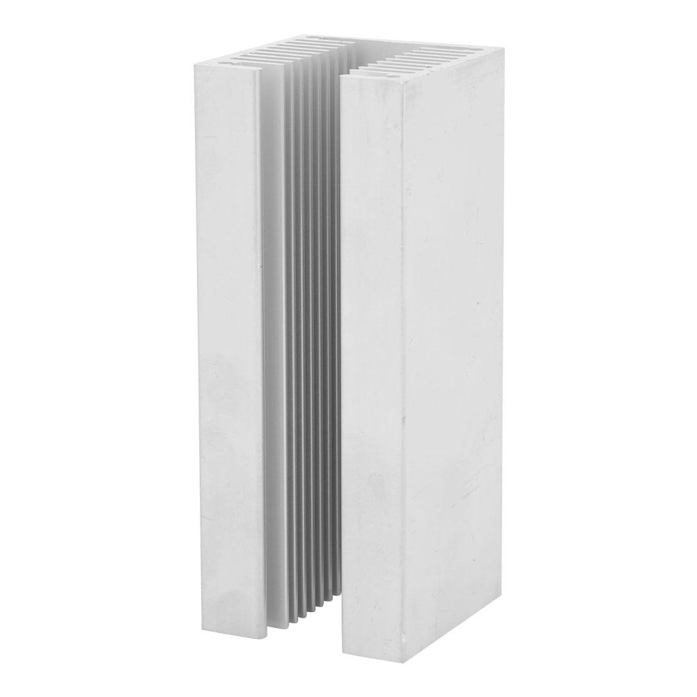 Aluminum U Type TO 3P Heat Sink Dense Tooth Heat Cooler Fin Cooling Radiator 100 X 40 X 40mm