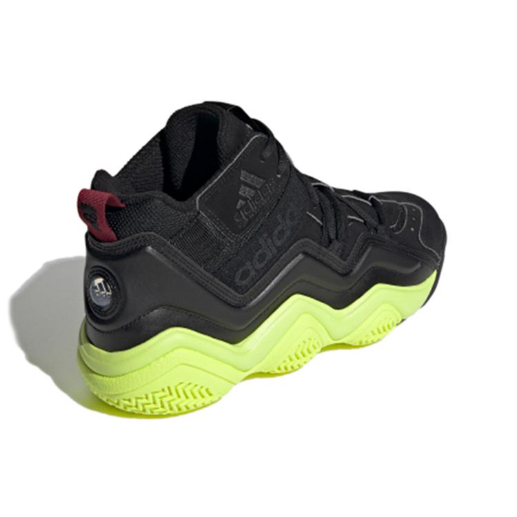 Adidas Top Ten 2000 'Black Solar Green' S29246