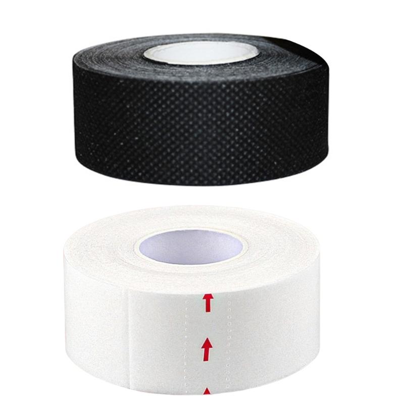 1 Roll Hat Sweat Liners Shirt Collar Sweat Protectors Non-Woven Fabric Self-Adhesive Invisible Breathable Sweat Pad