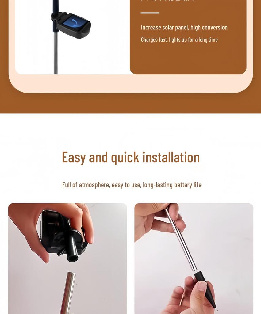 European-Style Outdoor Solar Bubble Crystal Stake Light - Waterproof, Colorful, Night Atmosphere Garden Lighting