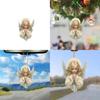 Acrylic Angel Car Interior Decor Pendant For Stylish Vehicle Accessories