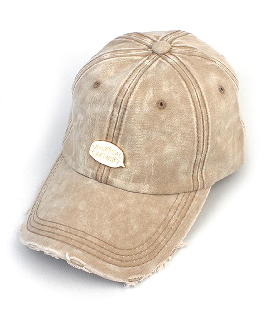 Yunibeosyeolkemiseuteuli Vintage Washing Bubble Beige Ballcap