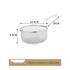 Stainless Steel Multi-Purpose Mesh Fry Basket & Strainer