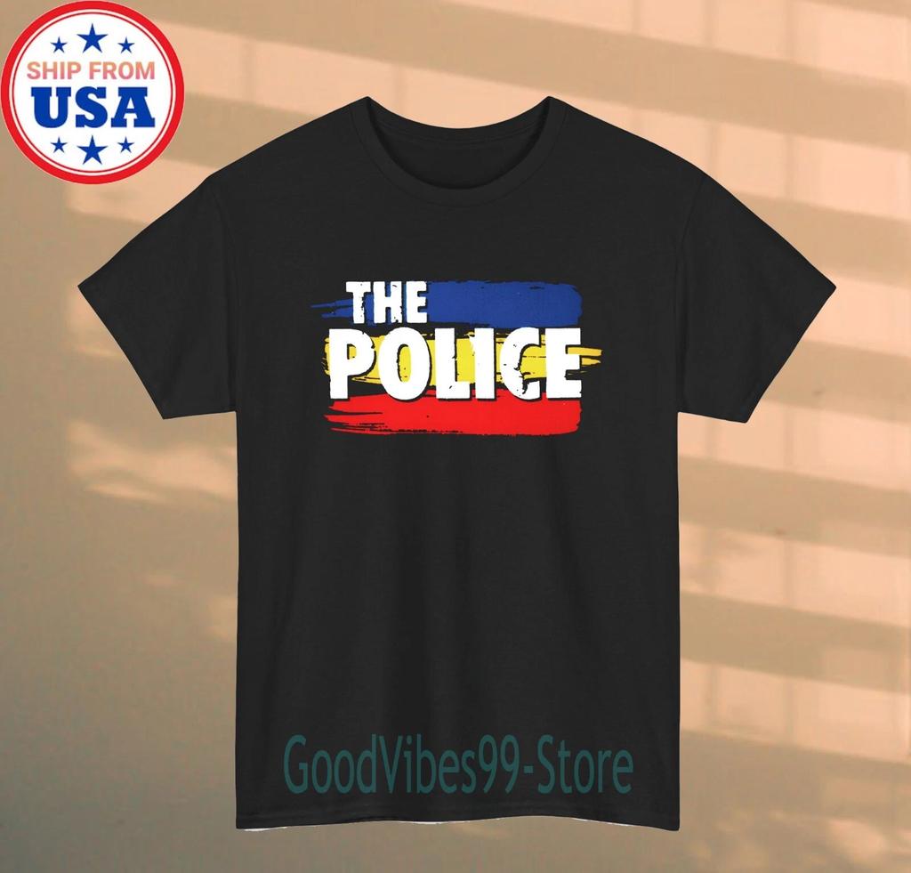 The Police Men's Black Size S-5XL