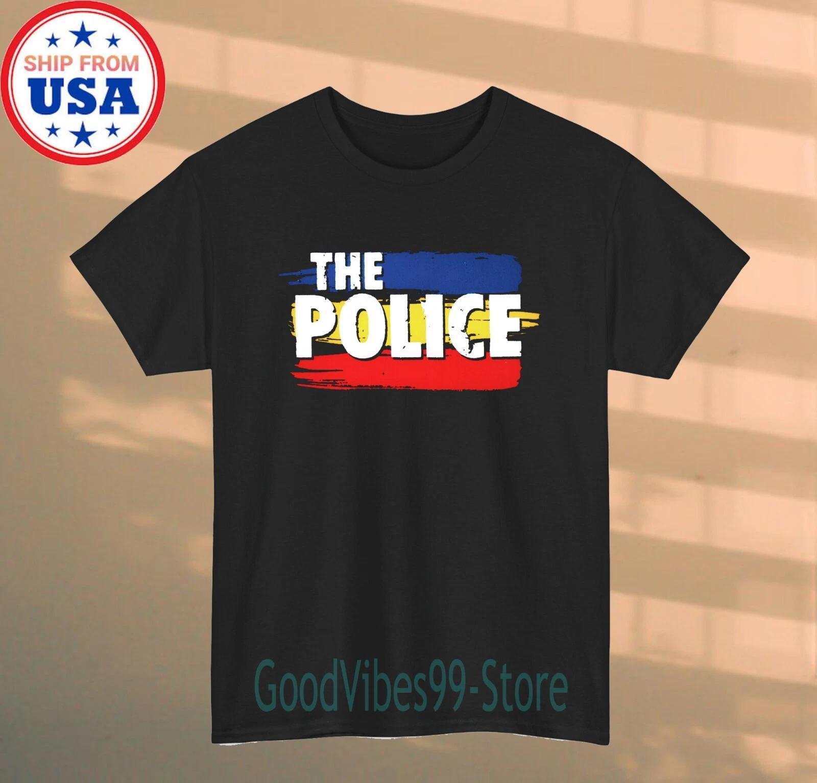 The Police Men s Black Size S-5XL S