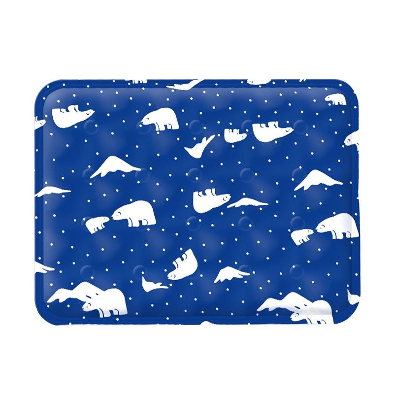 2PcDog Cooling Mat Summer Pet Cold Bed Cat Sleeping Pad Soft Ice Gel Cooling Puppy Blanket Dog Accessories for Small Medium Dogs