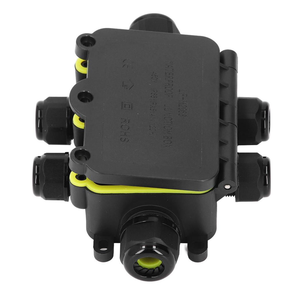Junction Box IP68 Water Proof 6 Way Electrical Wire Junction Box for Outdoor Street Lights