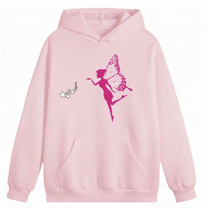 Jogging enfant - Petite Fée - Rose - Taille élastiquée - Manches longues - Multisport