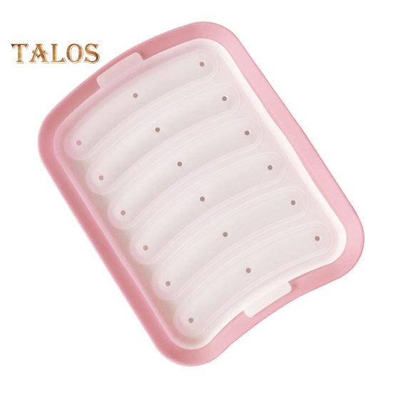 Sausage Mold Easy To Release DIY Reusable Durable Hot Dog Mold with Cover Kitchen Supplies