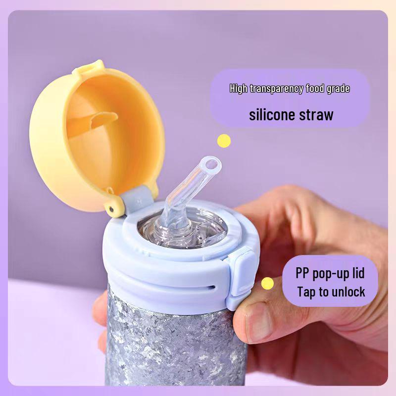 Kashima Titanium Insulated Travel Mug - Portable Double-Layer Pop-Up Pocket Cup for Outdoor Cycling & Climbing, with Gift Box.