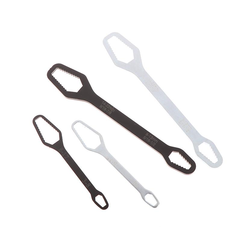 Klucz uniwersalny Torx 8-22 mm dwugłowicowy samozaciskowy regulowany klucz okularowy klucz Torx do płyt narzędzia ręczne do napraw