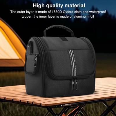 Carrying Case for Anker 521 Portable Power Station Bag Travel Storage Bag Organizer Bag Waterproof with Shoulder Strap & Handle
