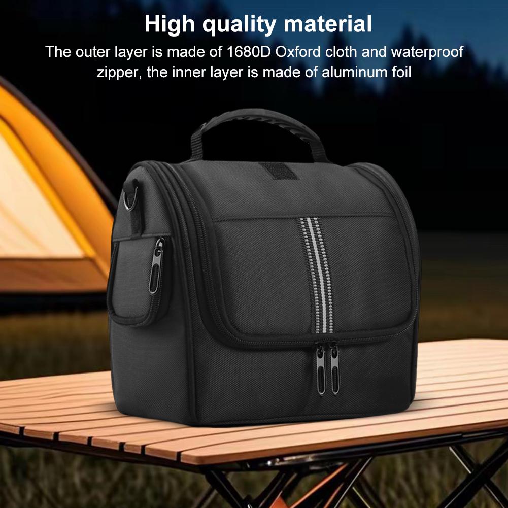 

Carrying Case for Anker 521 Portable Power Station Bag Travel Storage Bag Organizer Bag Waterproof with Shoulder Strap & Handle China Mainland