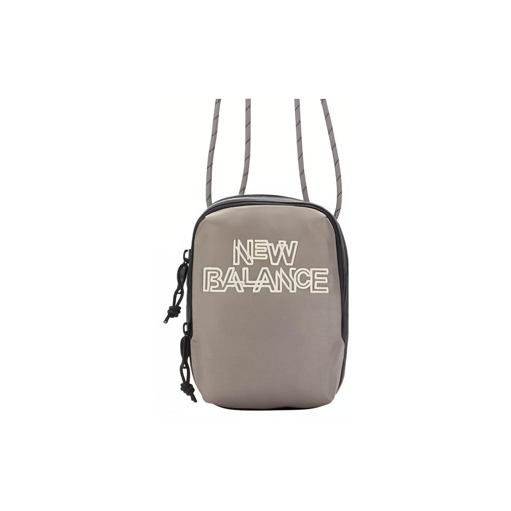 New New Balance Canvas Shoulder Bag Canvas Bag Cell Phone Pouch Crossbody Bag Regular Unisex Gray LAB13633-MHD