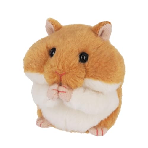 Sanei Boeki Mogomogo Hamster Golden-san W6xD7xH7.5cm Plush Toy MGH01
