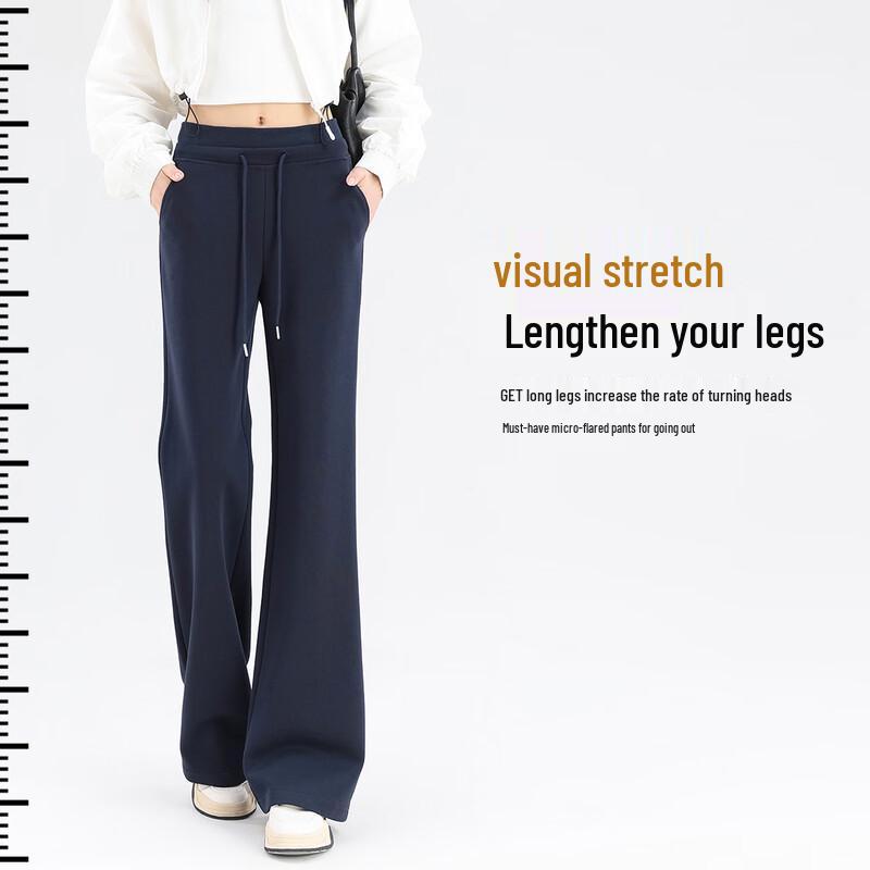 Handu Yishe Women's High-Waist Flare Pants