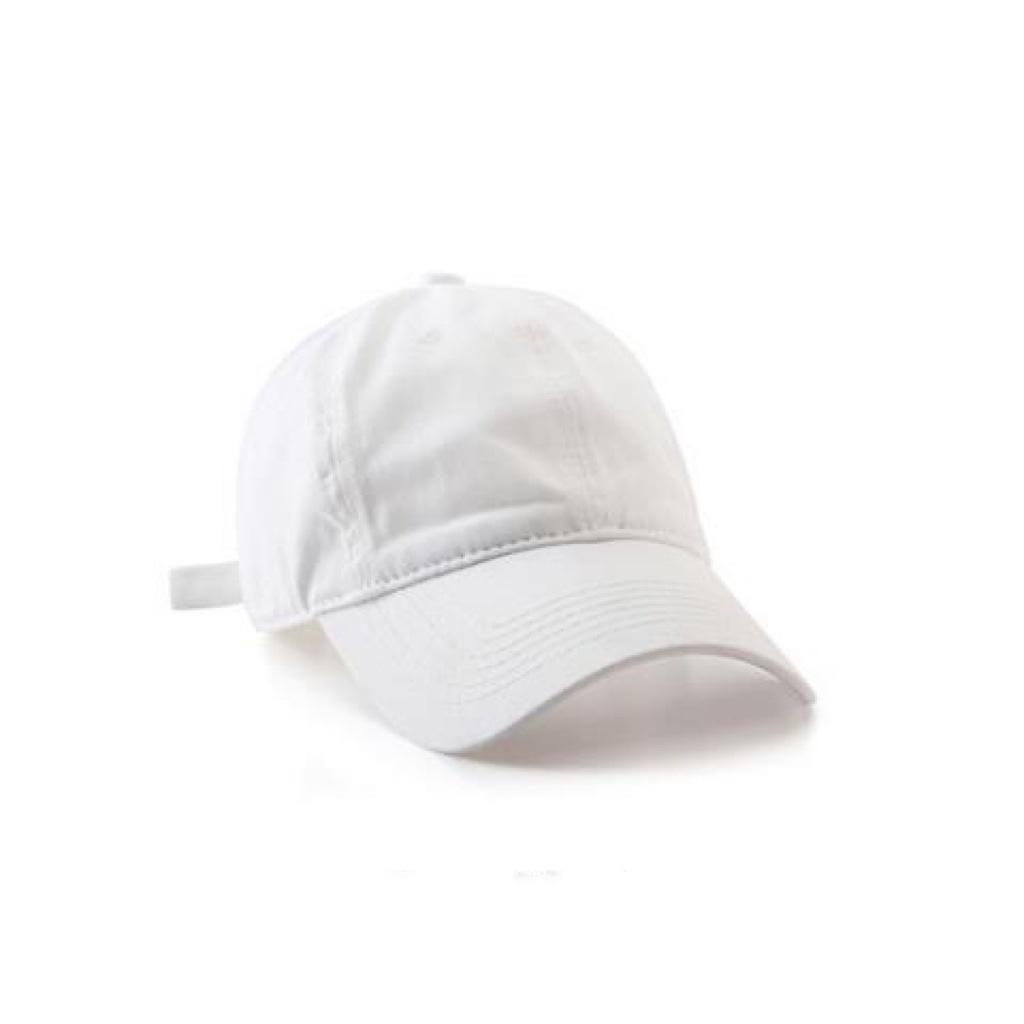 Summer Solid Color Japanese Baseball Hat Men and Women Black Korean Style Soft Top Baseball Hat Trend
