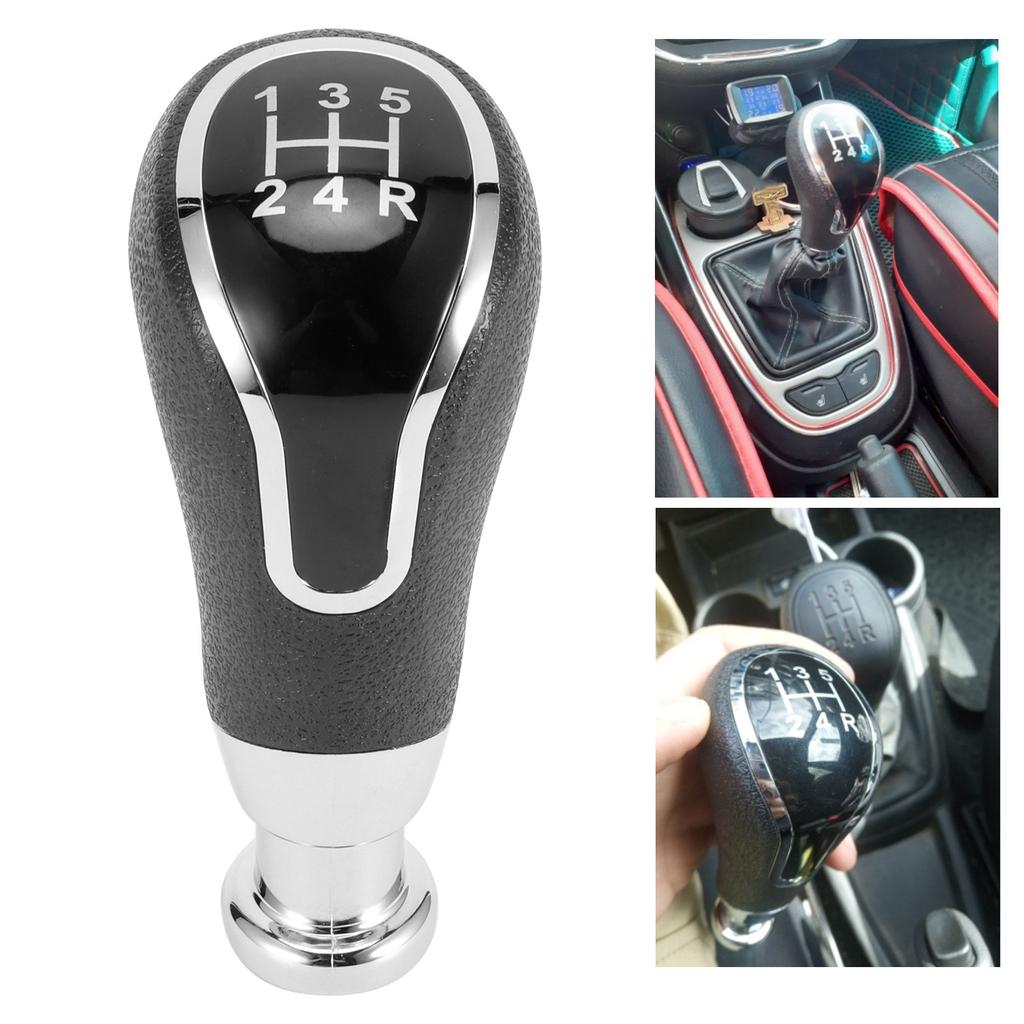 PU Leder Schalthebelknauf Schalthebel Zubehör Passend für LADA 5-Gang Schaltwagen