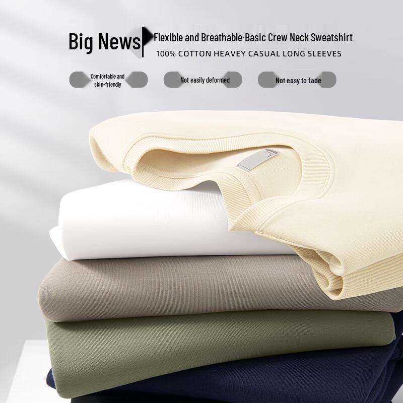 JEEP SPIRIT Men's 2025 Heavyweight Crewneck Sweatshirt