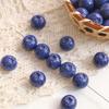 5Pcs Multicolor 3D Fruit Shaped Loose Beads for DIY Handmade Bracelet Keychain Jewelry Making Craft for Home School Use