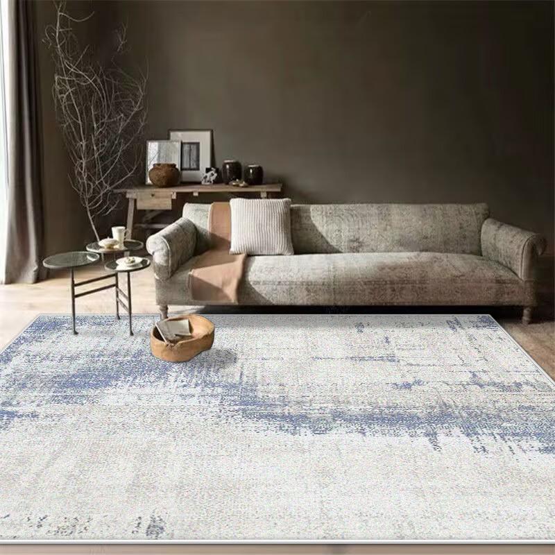 Nordic Style Living Room Carpet Modern Abstract Decoration Home Large Area Non-slip Rugs Bedroom Lounge Easy Clean Floor Mat
