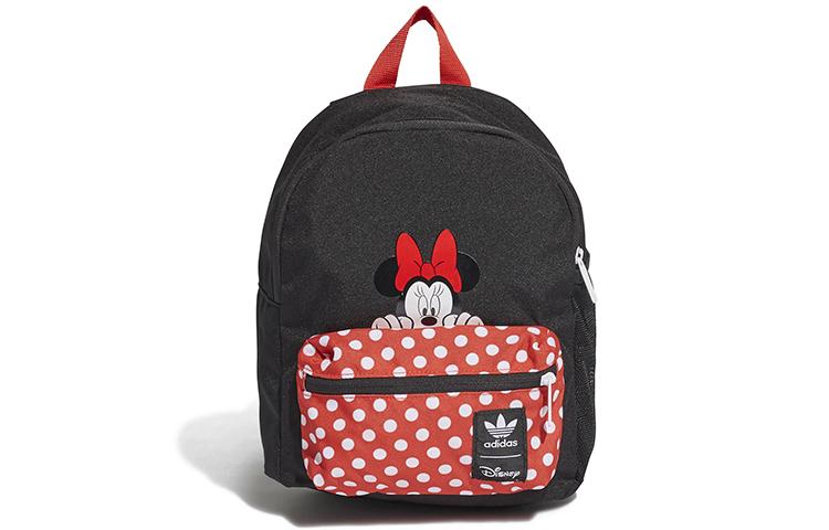 Adidas Originals Disney Collaboration Polyester Backpack Regular Unisex Red Black Multicolor GN3226 Mini