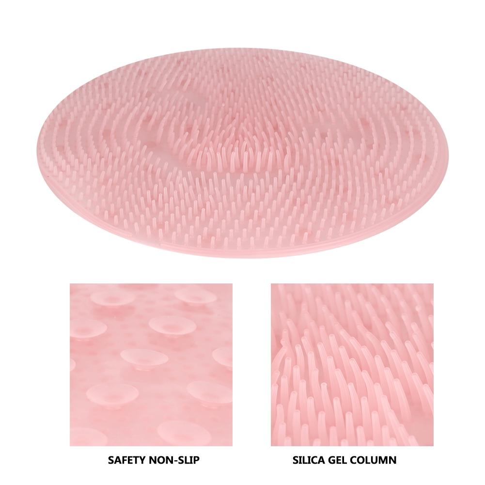 Foot Rubbing Back Massage Cushion Non Slip Suction Cup Massage Pad For Bathroom 