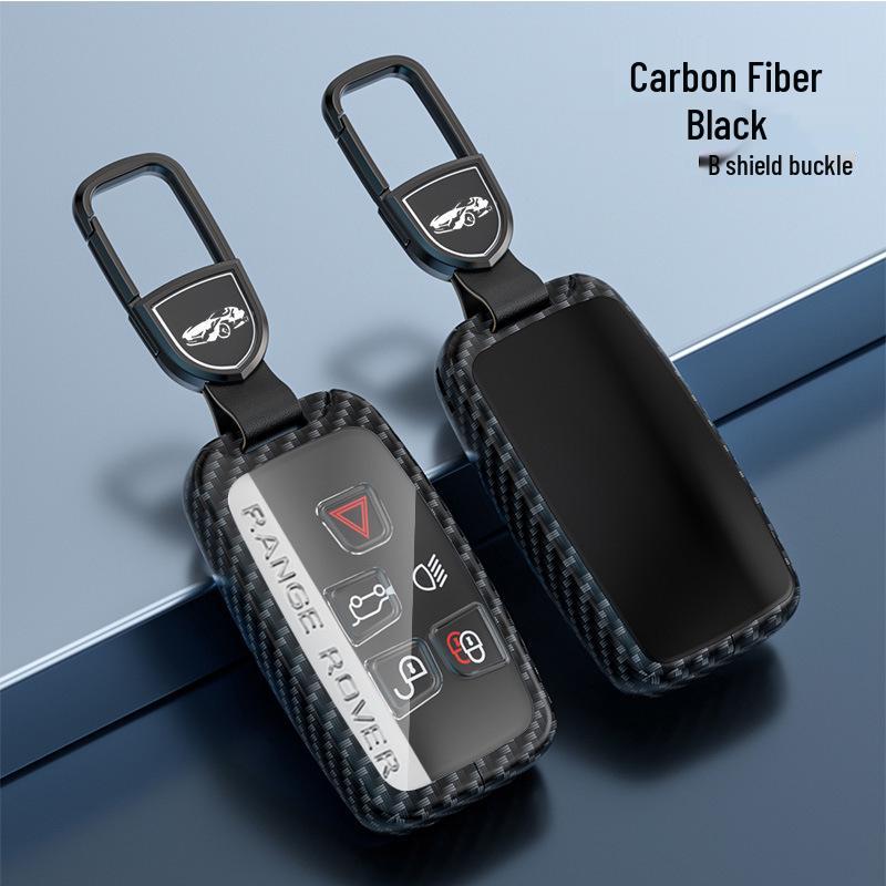 Metal Key Case for Land Rover Range Rover, Freelander, Discovery 5, Defender, Velar Cars.
