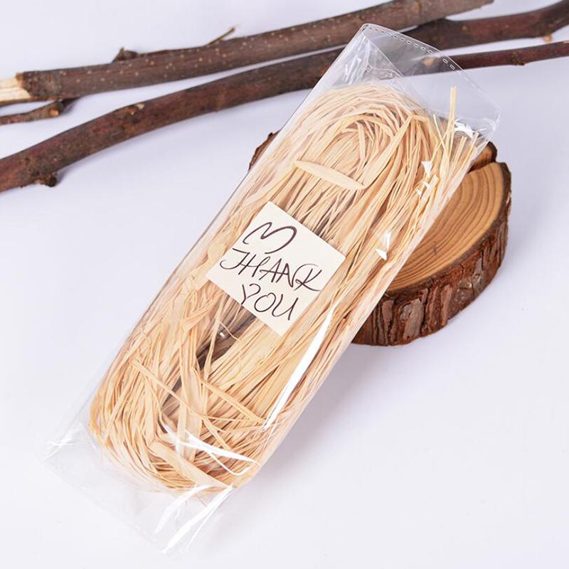 10X Raffia Natural Rope Crafts Wedding Gift Wrapping Cord Twine Diy Scrapbooking