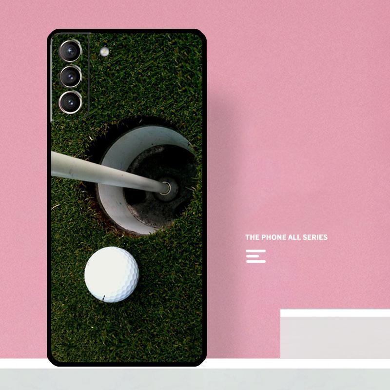 Golf Course Field Phone Case For Samsung Galaxy S26 S25 S24 S20 S21 S22 S23 Ultra S10 Plus S25 FE Cover Coque