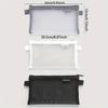 1pc-Zipper mesh pencil case, multifunctional stationery storage bag, used for cosmetics, makeup, travel accessories