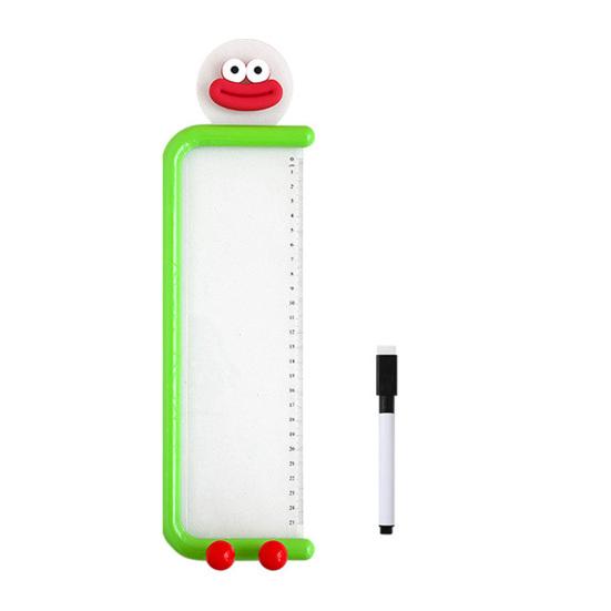 Monitor Memo Board Acrylic Message Panel Transparent Side Mount for Computer Monitor Multi-Functional Clip Phone Stand And Ruler Office Desk Organizer