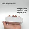 Muti-sizeThicken Aluminum Storage Box Sterilizer Box Dental Nail Tool Tray Container Thermometer Disinfection Organization