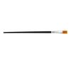 Acrylic Paint Brush Flat Tip Nylon Bristles Smoothing Handle Metal Ferrule Artist Paint Brush for Art Craft