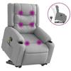 VidaXL Reclining Massage Armchair, Relaxation Chair with Adjustable Backrest and Footrest, Salon Seat Room of 3206576