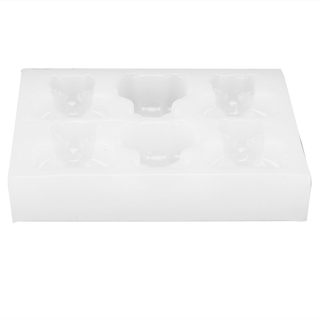 Silicone Mold Bear Shape HandMade Candy Cake Chocolate Soap Clay Mold for Home Kitchen