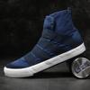 Youth Teenage Ankle Boots Canvas High Top Shoes Outdoor Casual Walking Shoes Street Style Male Short Basic New Trend Boots Botas