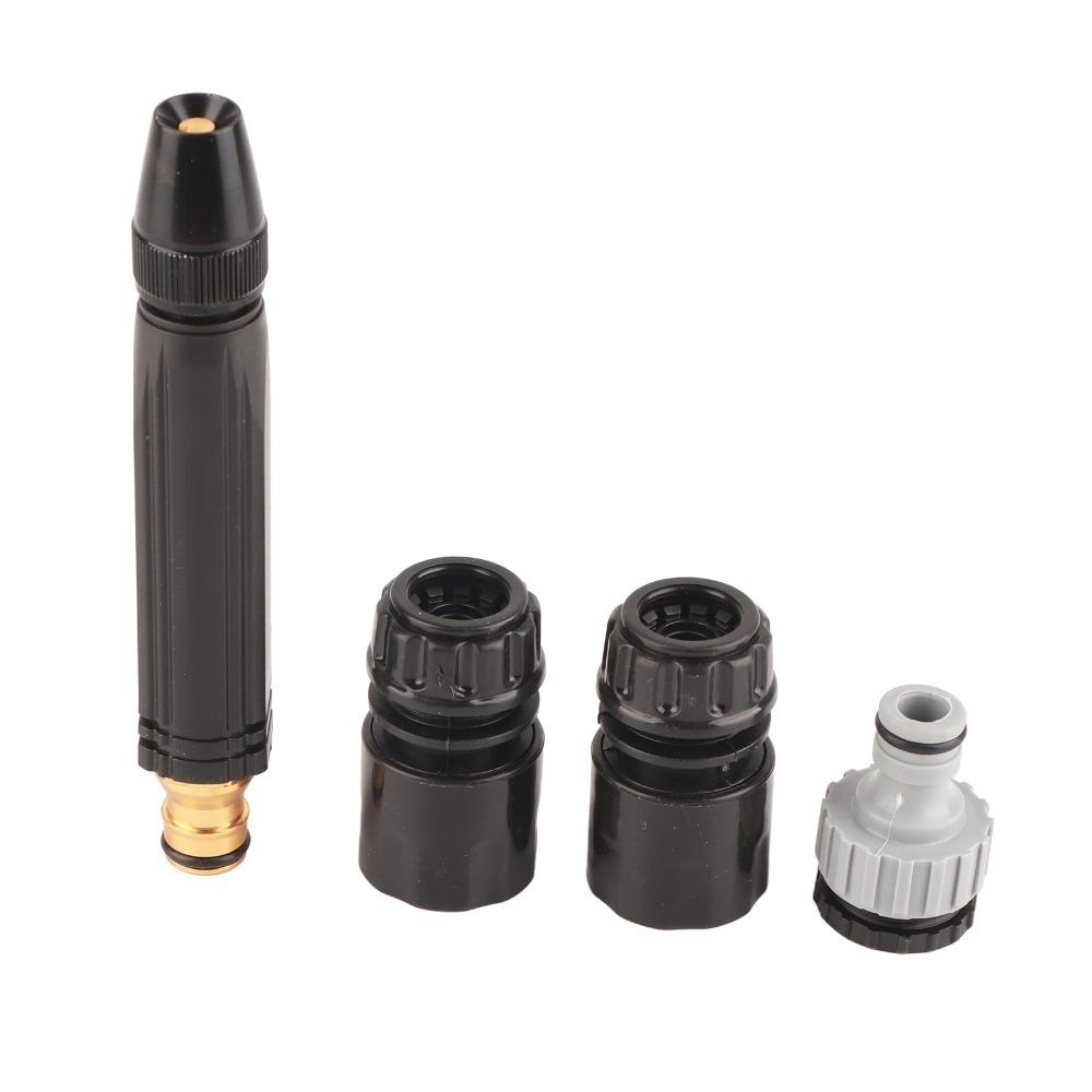 1/2 Inch Hose Hose Nozzle Engineering Plastic,Aluminum Alloy Garden Hose Nozzle Yard Cleaning чёрный