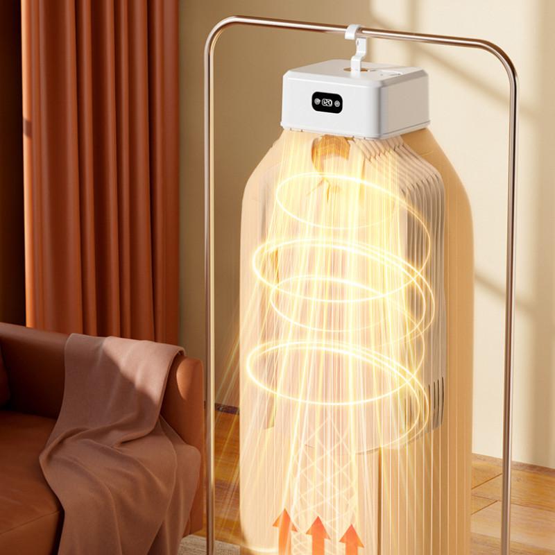 600W Portable Electric Dryer Household Small Fast Heating Clothes Dryer Foldable Dormitory Clothes Drying Equipment