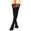 Women's Bowknot Christmas Stockings Over-the-Knee Socks