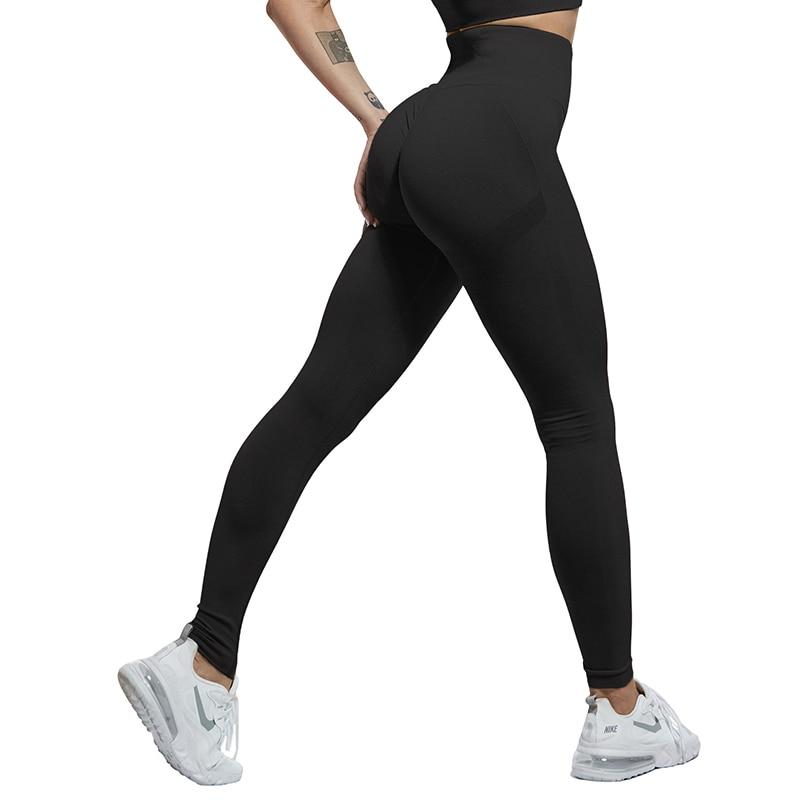 Sexy Frauen Leggings Blase Butt Push-Up Fitness Sport Legging Dünne Hohe Taille Leggins Nahtlose Fitness Legging