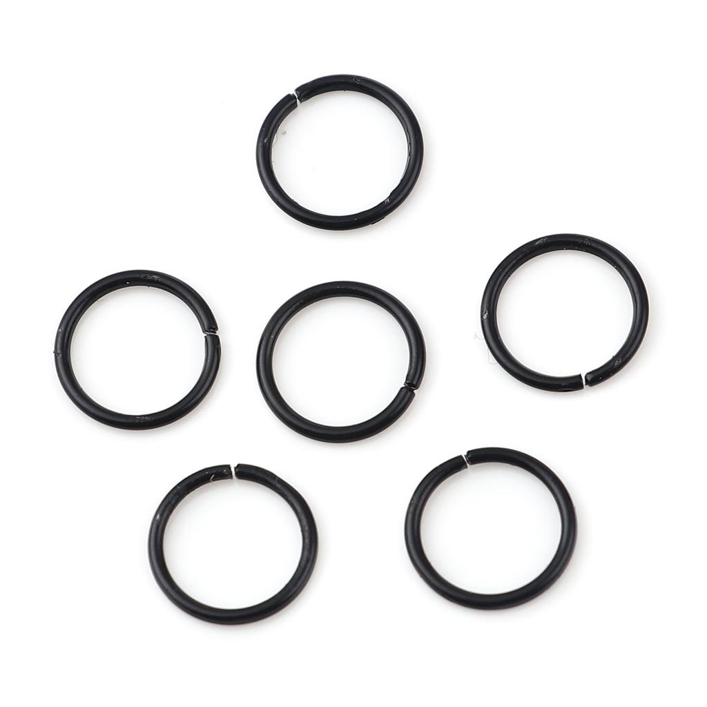 200 PCs/Set Multi-size Multi-Color Iron Based Alloy Open Jump Rings Findings Circle Ring for Making Jewelry DIY 3-12mm Wholesale