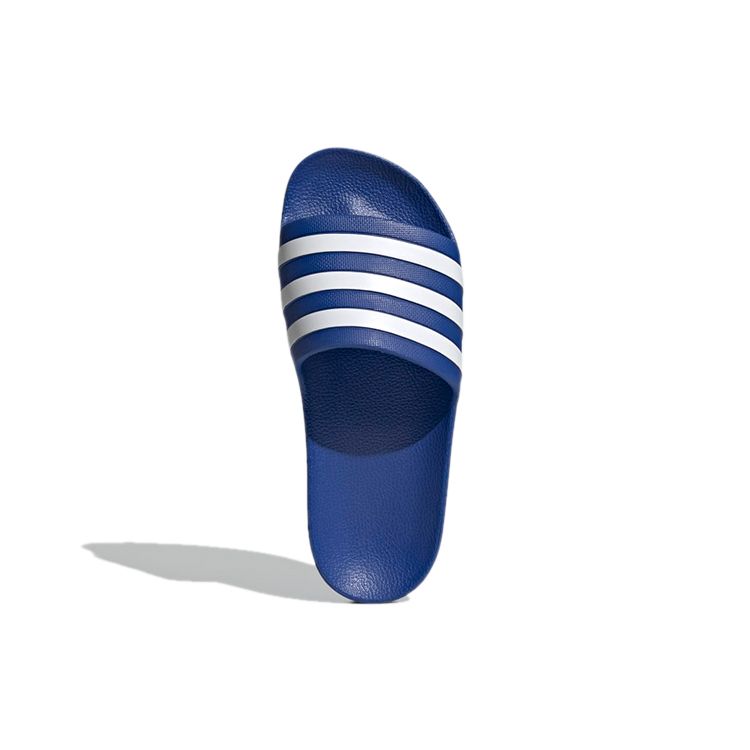 adidas Adilette Aqua Outdoor Flat Sports Rubber Sole Non-Slip Slide Sandals Women Footwear Blue White EG1605