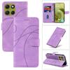 Magnetische Leder-Brieftaschenhülle für Moto G86 G85 G84 G56 G54 G34 G06 G05 G15 G24 G55 G35 G75 Edge 50 60 Pro Ultra Hülle Kurvenlinie