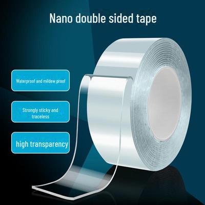 Nano Double-Sided High-Transparency Traceless Acrylic Adhesive Tape for Home Use